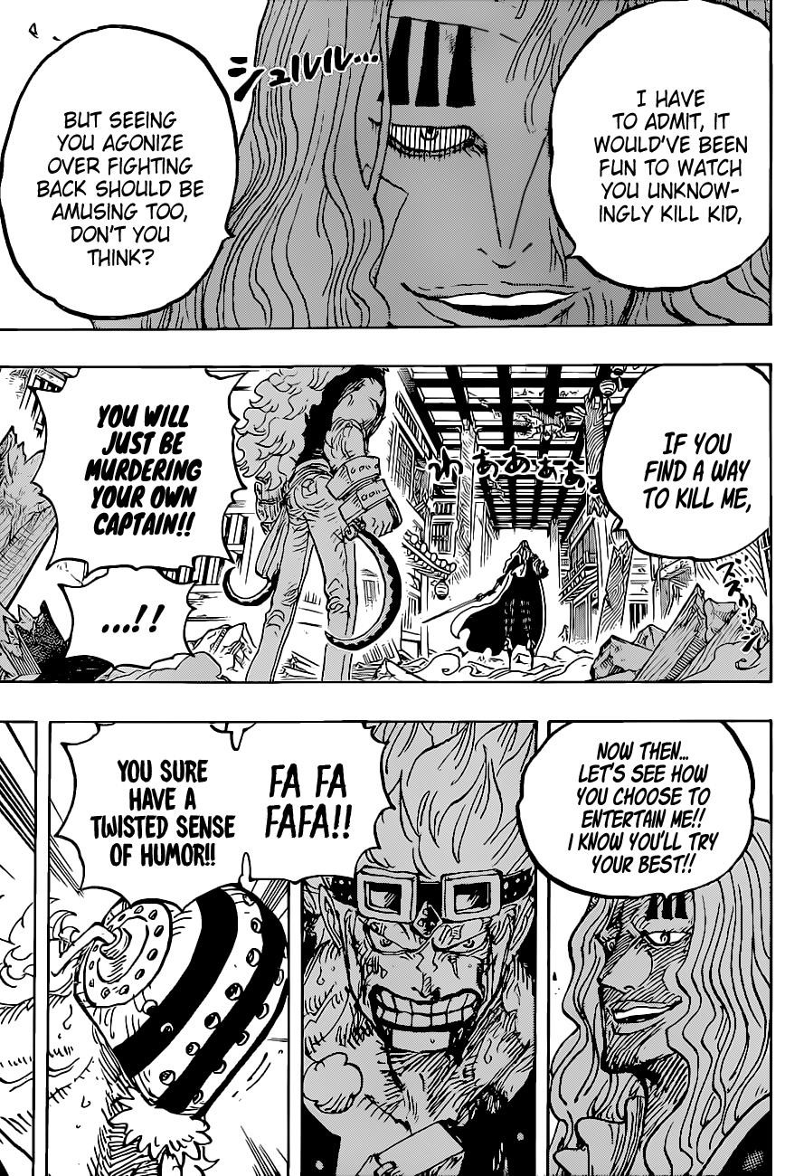 One Piece Manga Chapter 1022 page 9 - The Stars Take the Stage