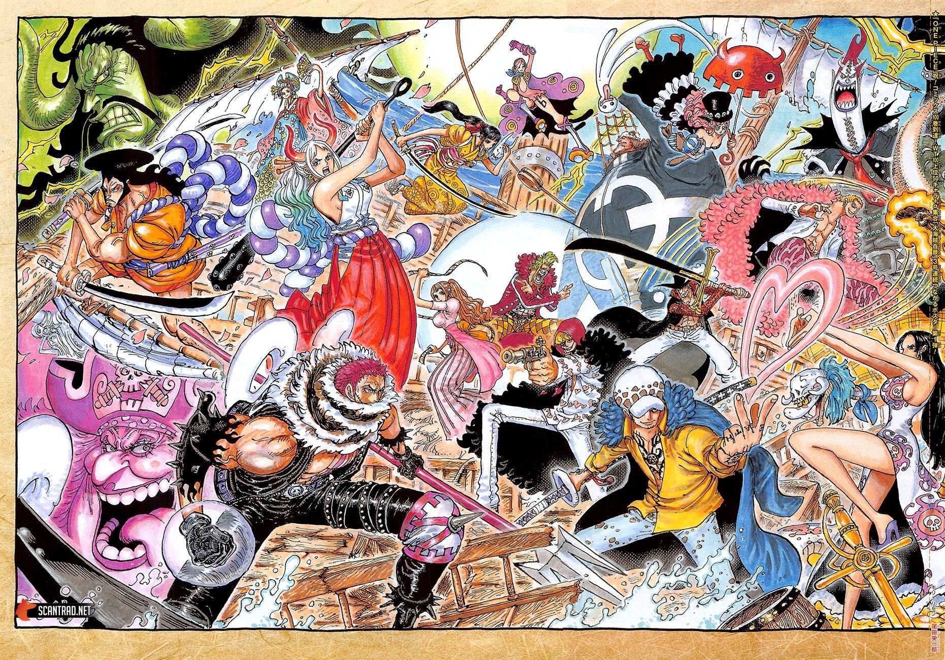One Piece Manga Chapter 1023 page 1 - Two Peas in a Pod