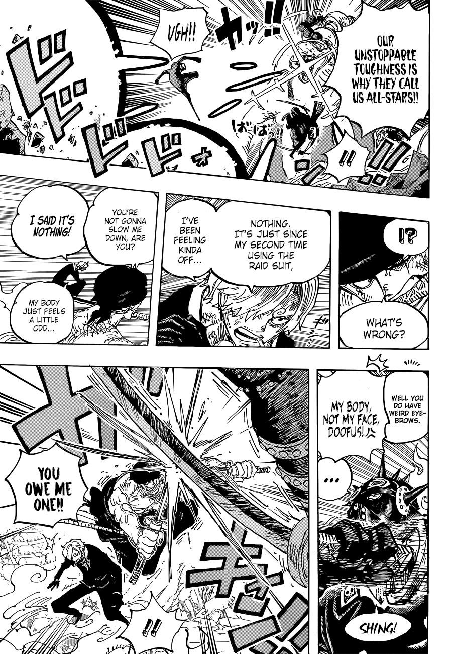 One Piece Manga Chapter 1023 page 6 - Two Peas in a Pod