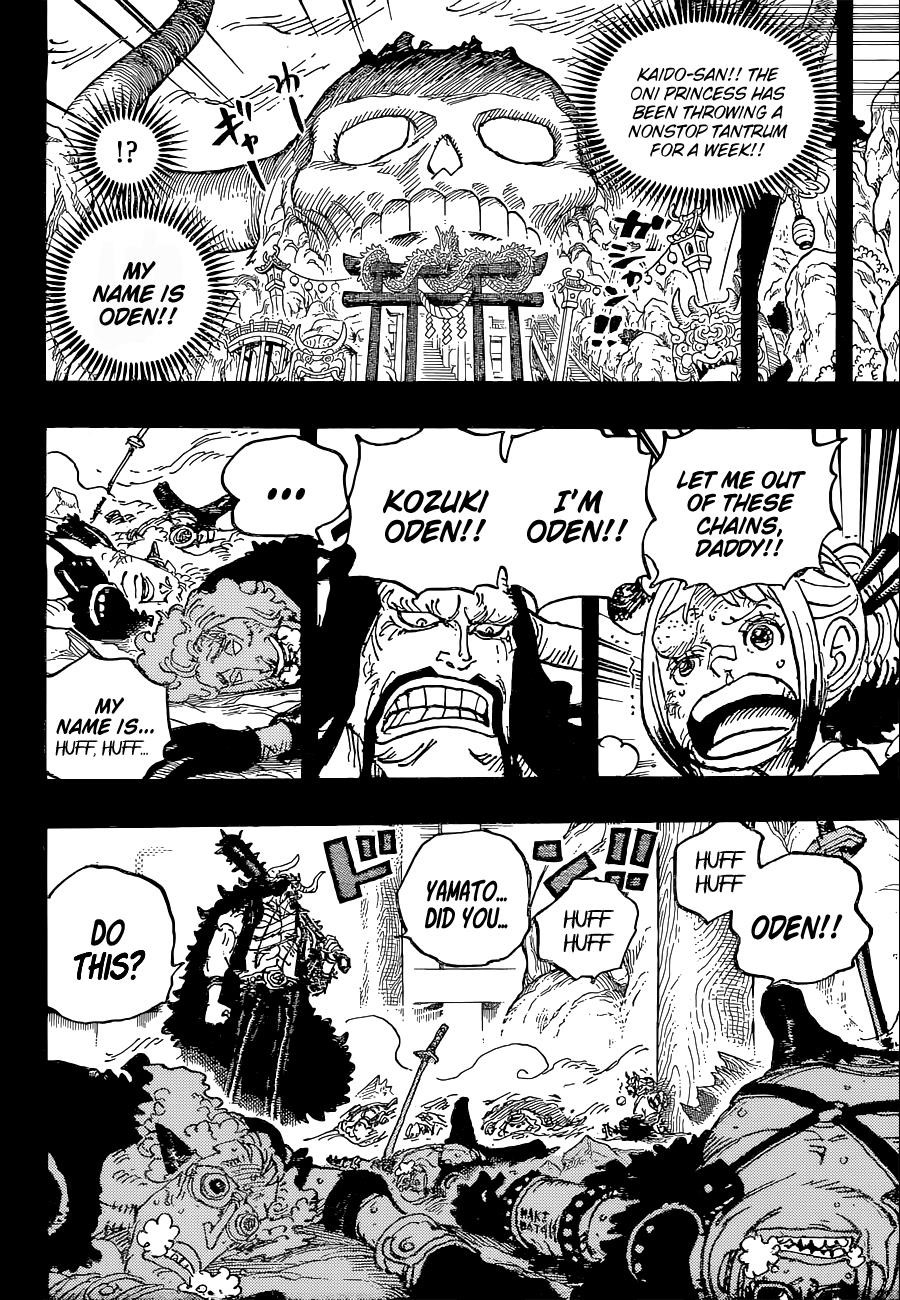 One Piece Manga Chapter 1024 page 10 - So-and-So