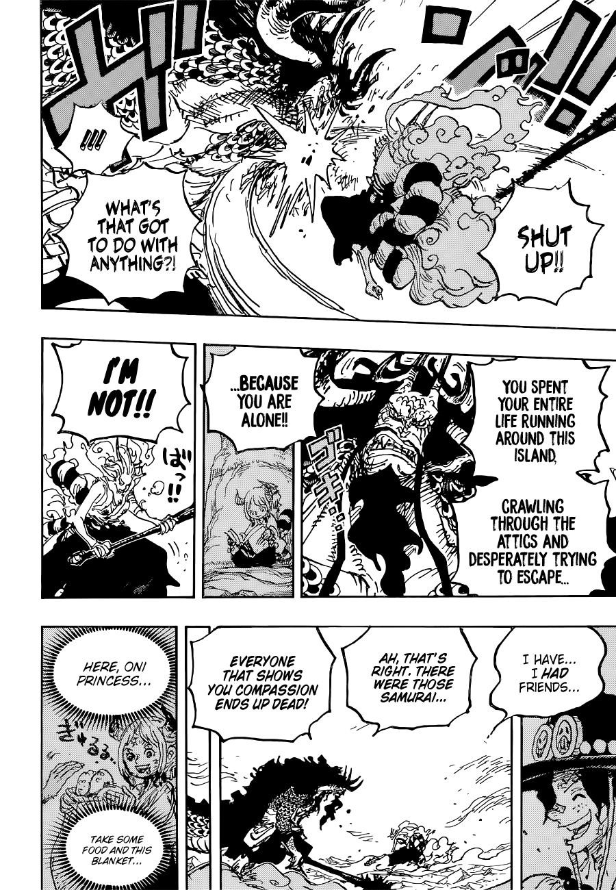 One Piece Manga Chapter 1025 page 8 - Twin Dragons Painting