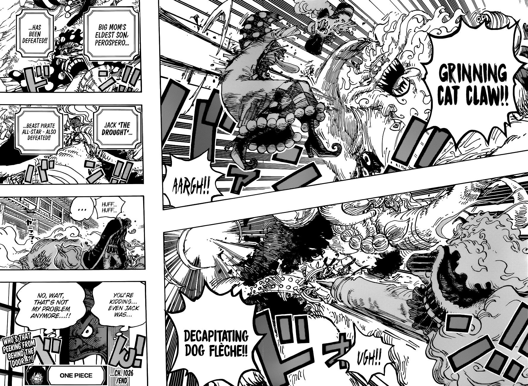 One Piece Manga Chapter 1026 page 14 - The Pivotal Clash