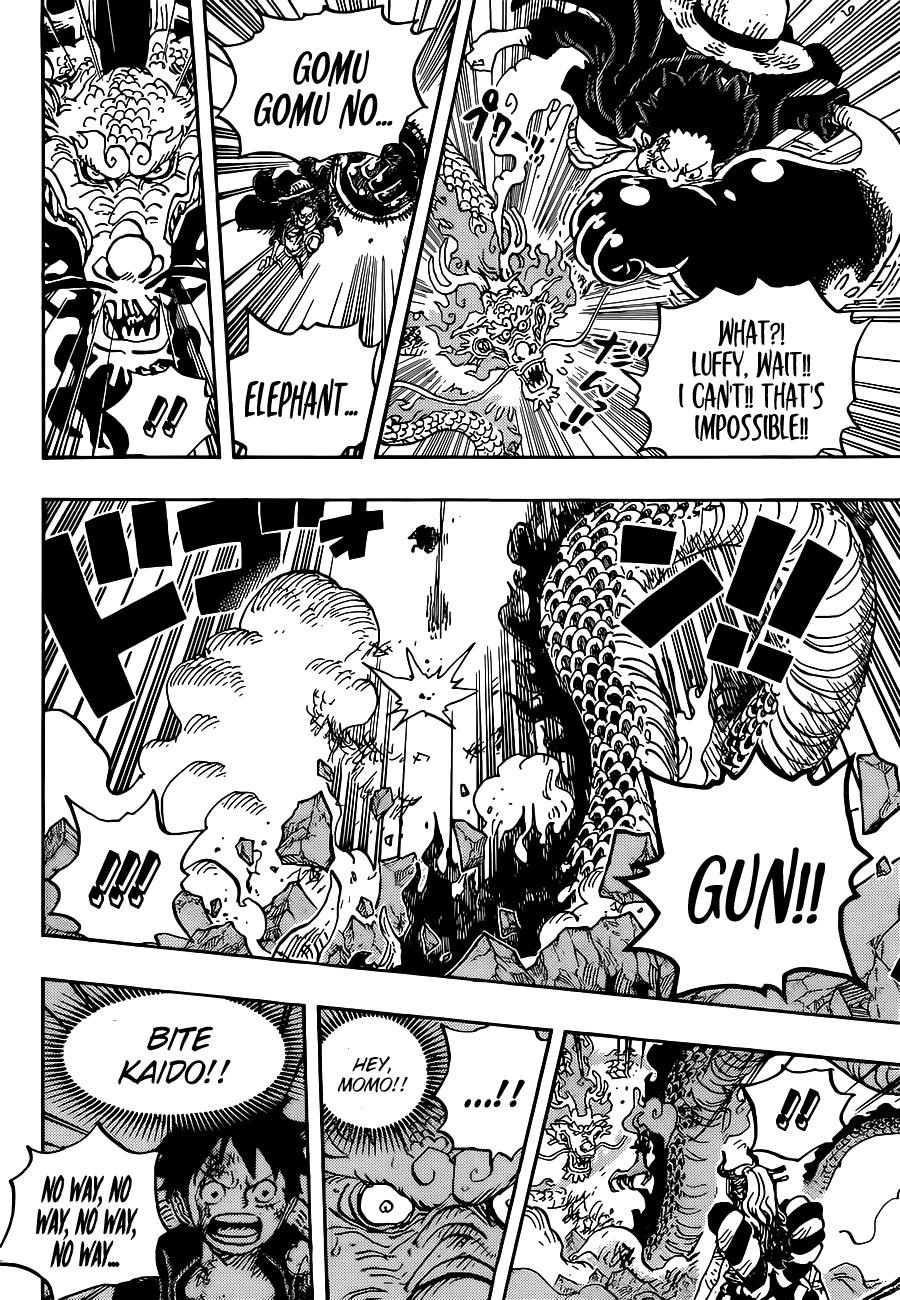One Piece Manga Chapter 1026 page 6 - The Pivotal Clash