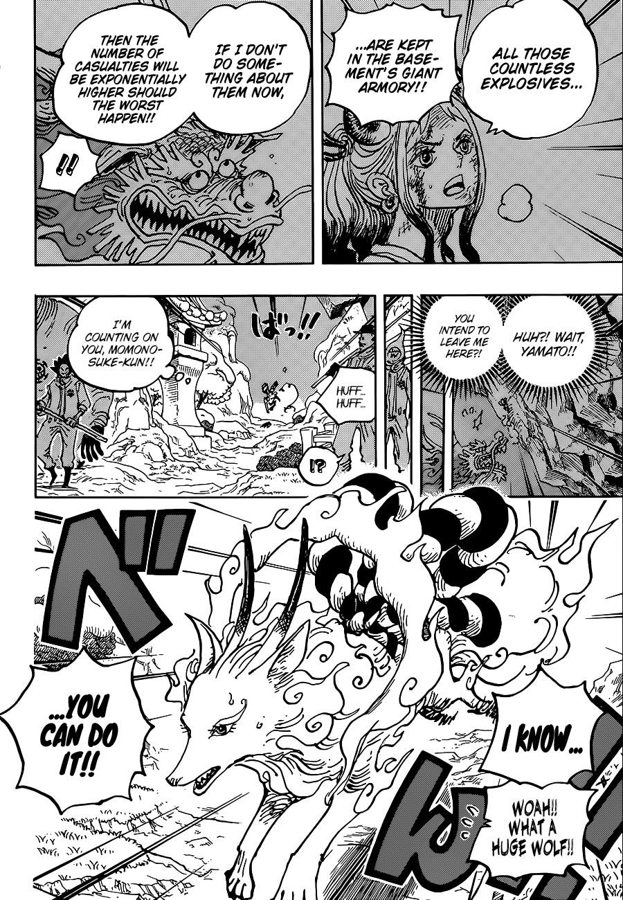 One Piece Manga Chapter 1028 page 8 - Brachiojaurus