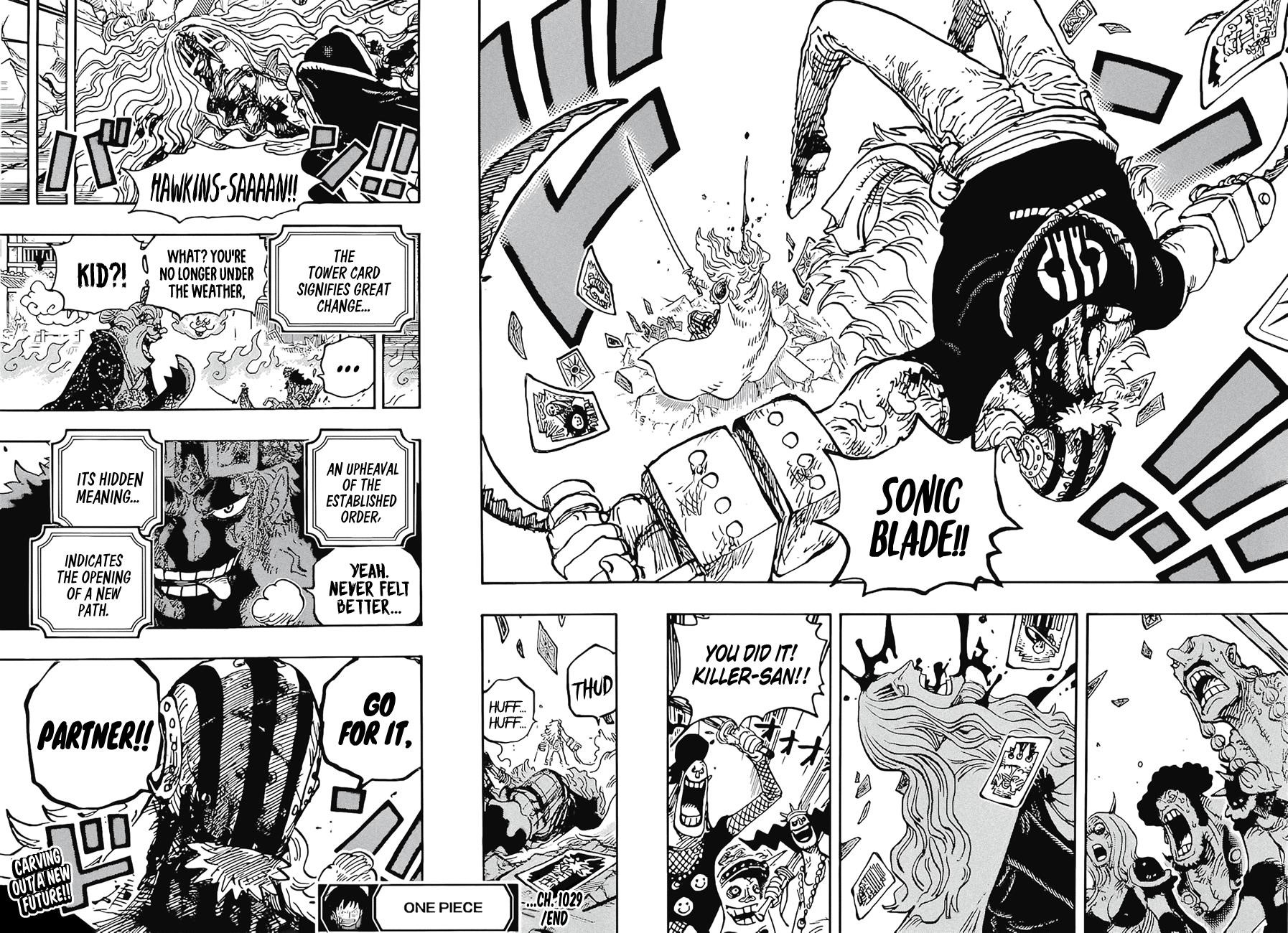 One Piece Manga Chapter 1029 page 14 - The Tower
