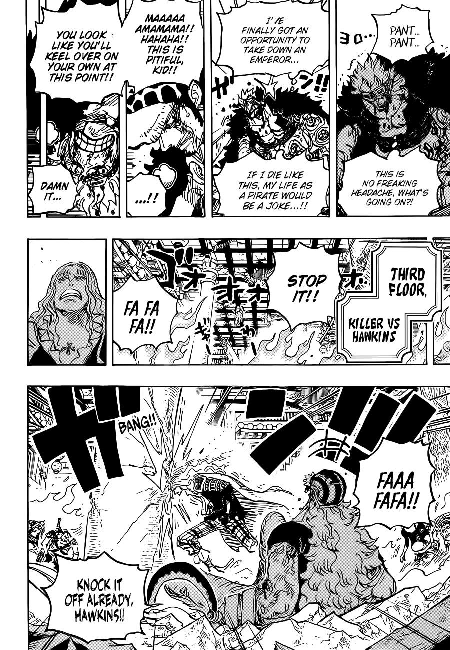 One Piece Manga Chapter 1029 page 8 - The Tower
