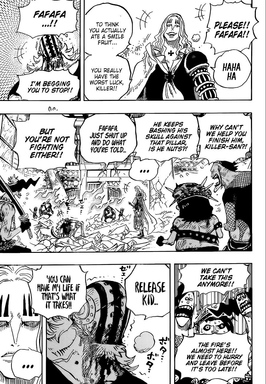 One Piece Manga Chapter 1029 page 9 - The Tower