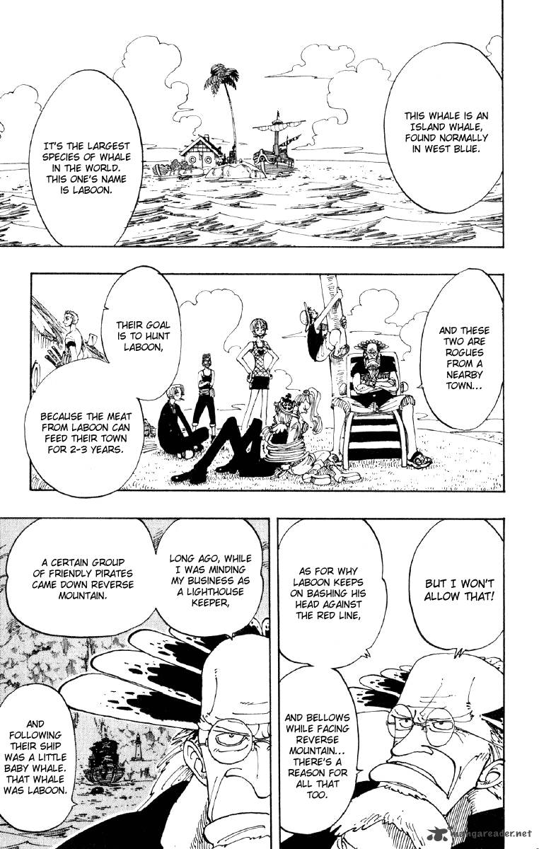 One Piece Manga Chapter 103 page 19 - The Whale