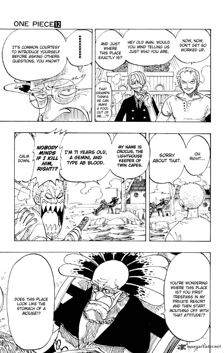 One Piece Manga Chapter 103 page 5 - The Whale