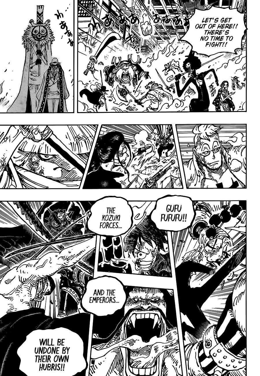 One Piece Manga Chapter 1030 page 10 - Echoing the Impermanence of All Things
