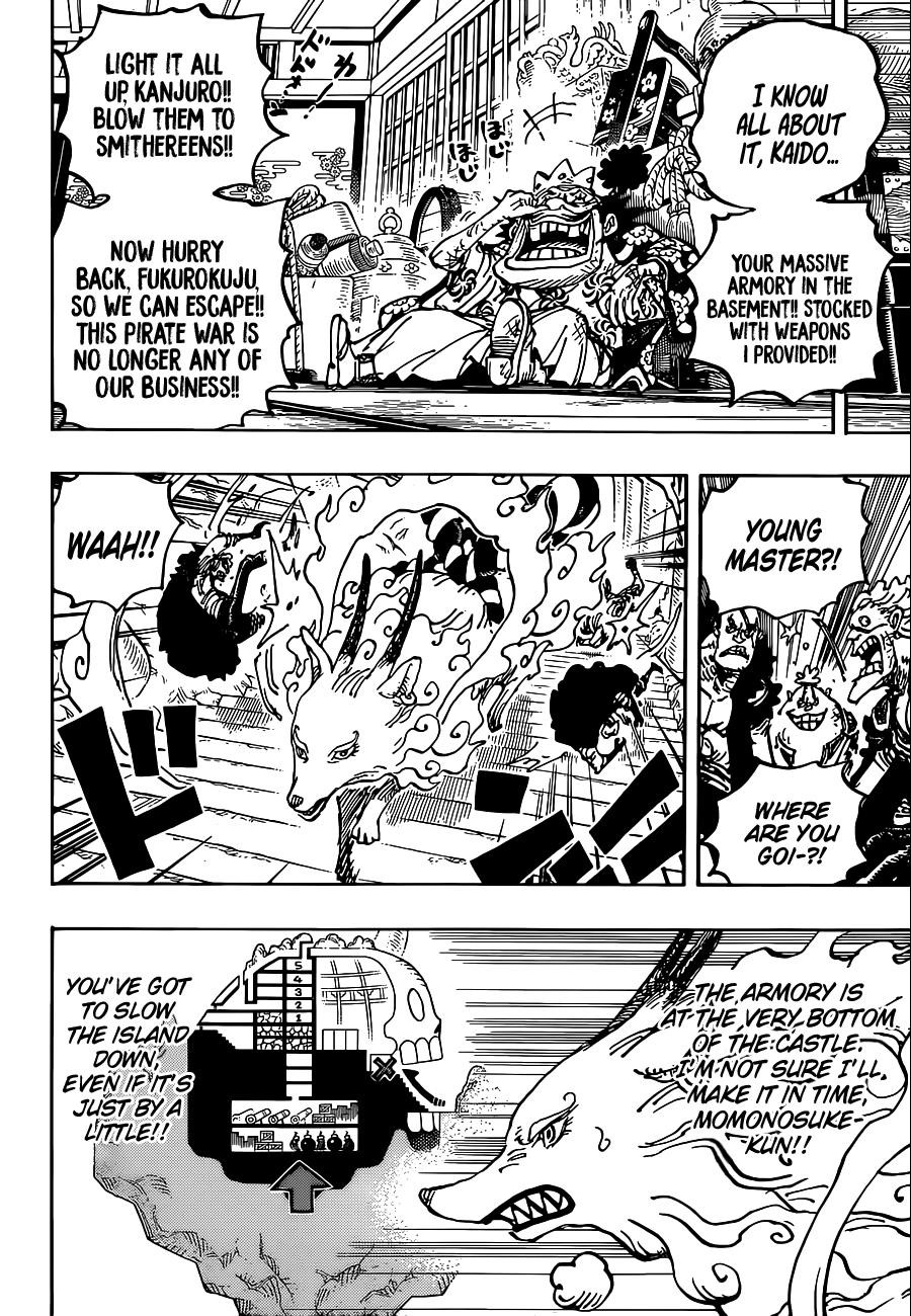 One Piece Manga Chapter 1030 page 11 - Echoing the Impermanence of All Things