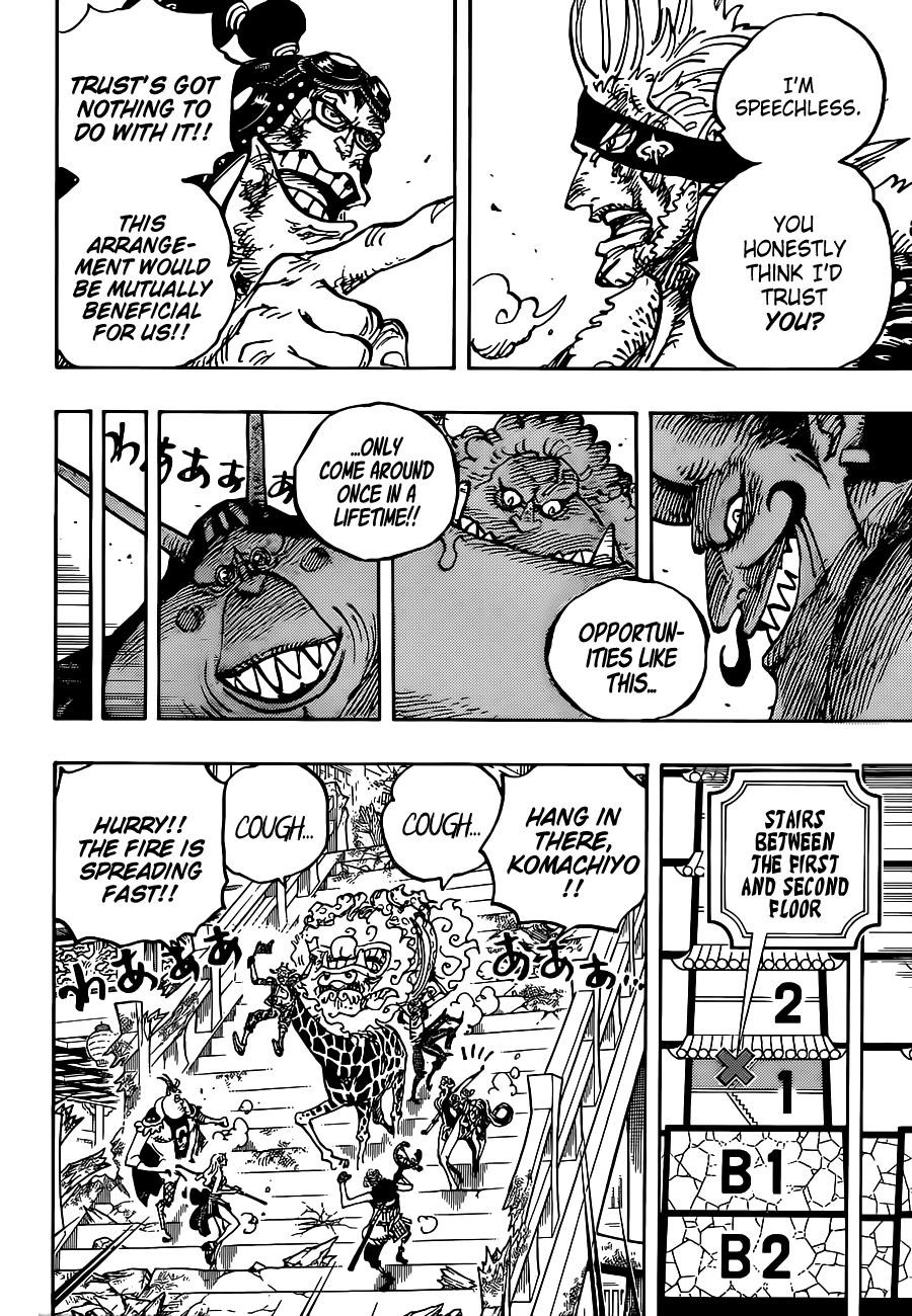 One Piece Manga Chapter 1030 page 3 - Echoing the Impermanence of All Things