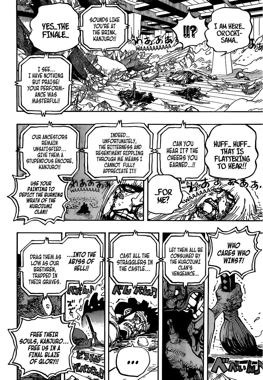 One Piece Manga Chapter 1030 page 7 - Echoing the Impermanence of All Things