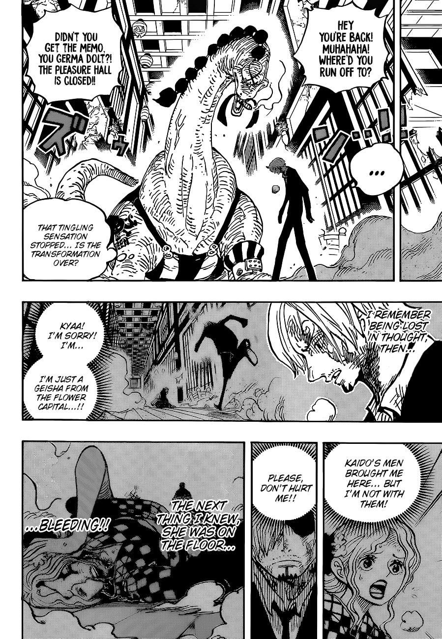 One Piece Manga Chapter 1031 page 13 - Warrior of Science