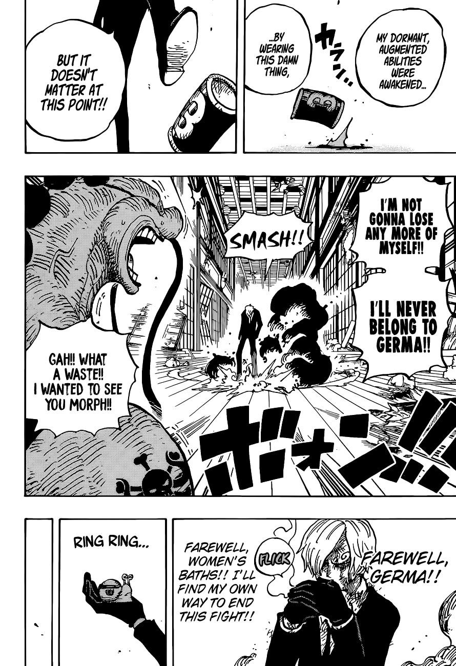 One Piece Manga Chapter 1031 page 15 - Warrior of Science