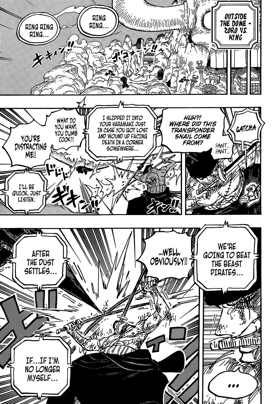 One Piece Manga Chapter 1031 page 16 - Warrior of Science