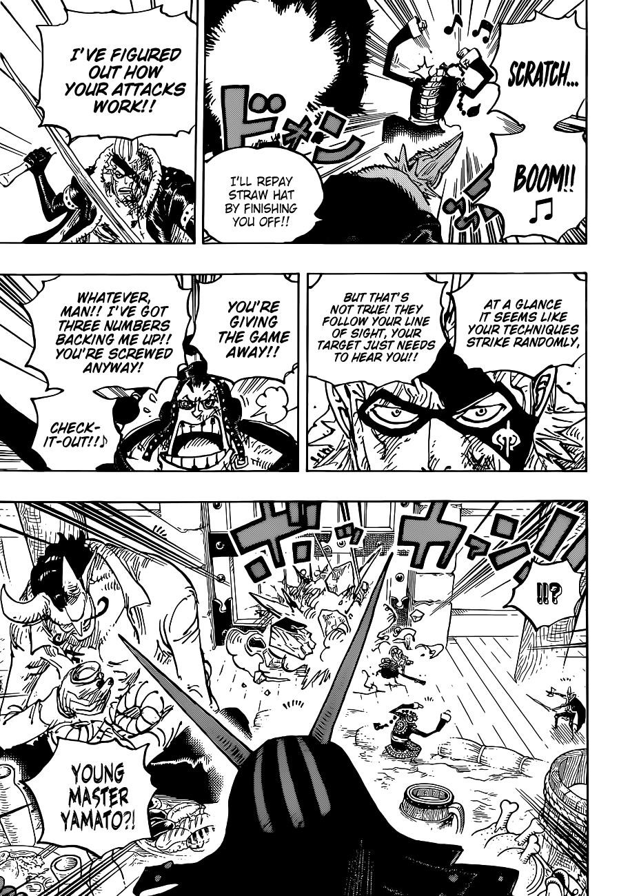 One Piece Manga Chapter 1031 page 8 - Warrior of Science