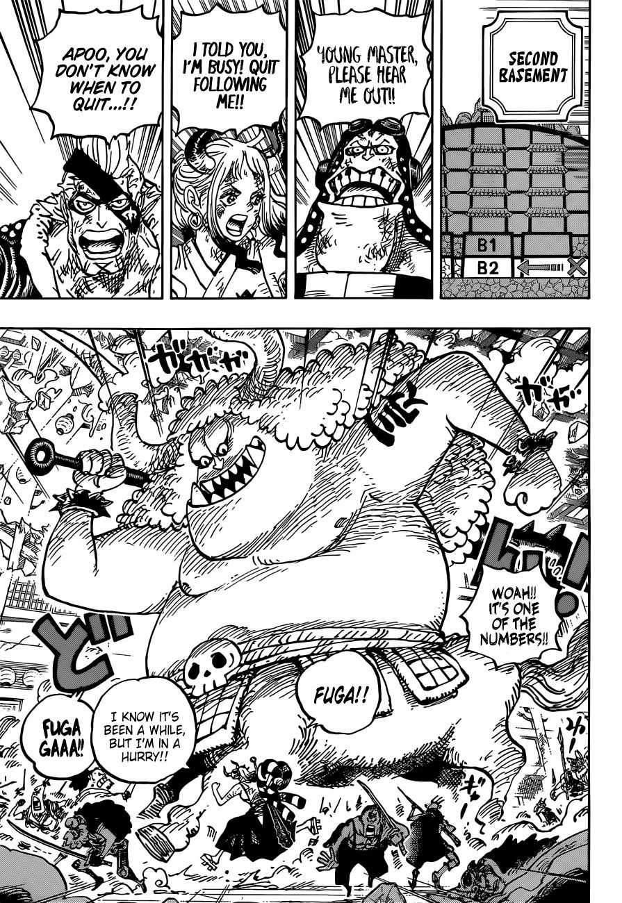 One Piece Manga Chapter 1032 page 3 - Oden's Beloved Blade