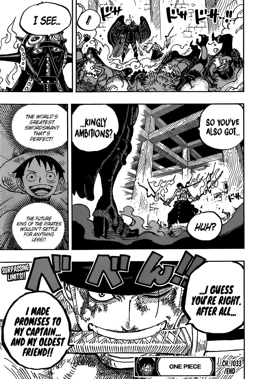 One Piece Manga Chapter 1033 page 17 - Shimotsuki Kouzaburou