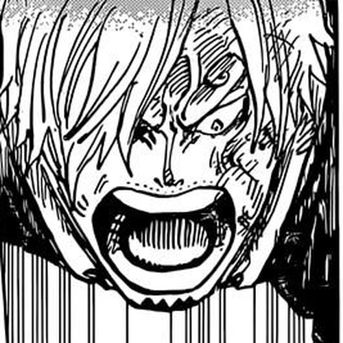 One Piece Manga Chapter 1034 (Sanji vs. Queen) cover