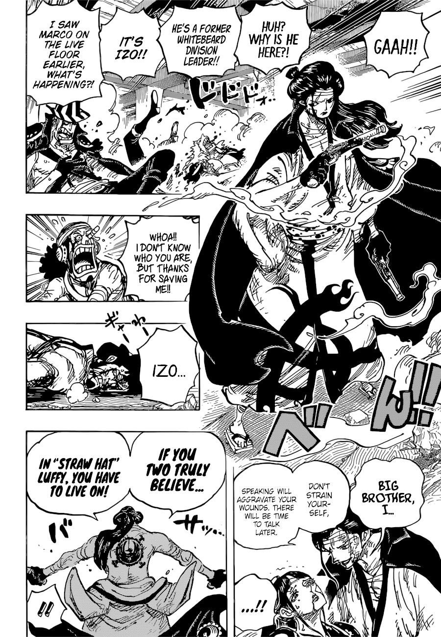 One Piece Manga Chapter 1036 page 10 - Bushido is the Way of Death