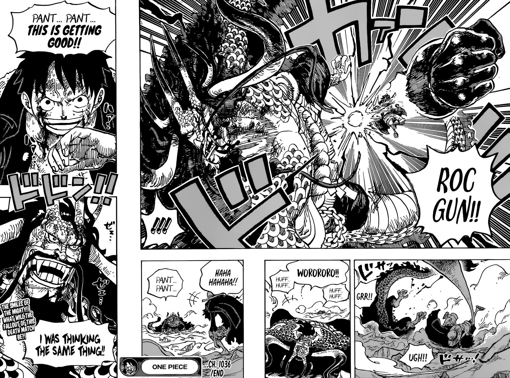 One Piece Manga Chapter 1036 page 16 - Bushido is the Way of Death
