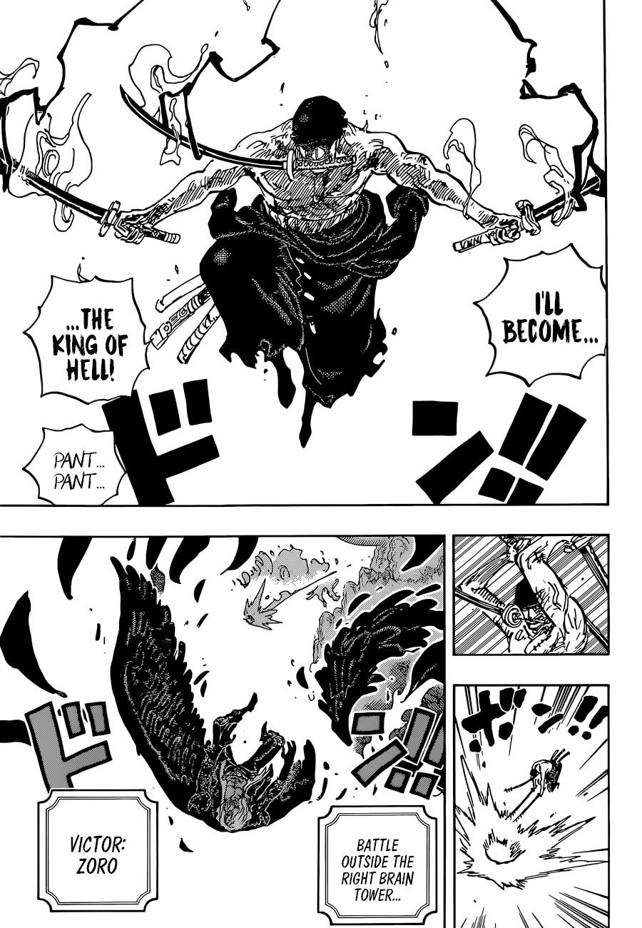 One Piece Manga Chapter 1036 page 4 - Bushido is the Way of Death