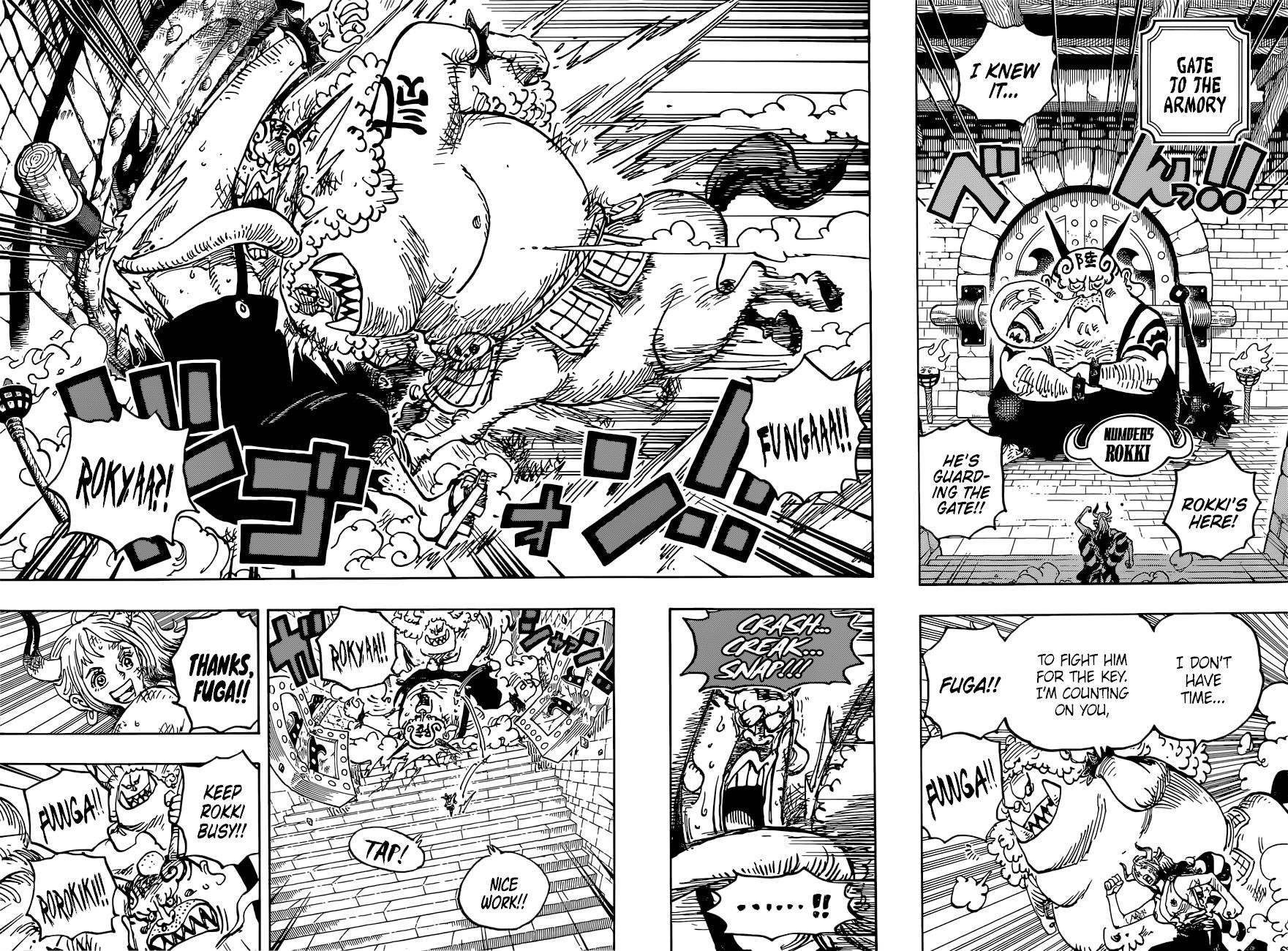 One Piece Manga Chapter 1036 page 7 - Bushido is the Way of Death