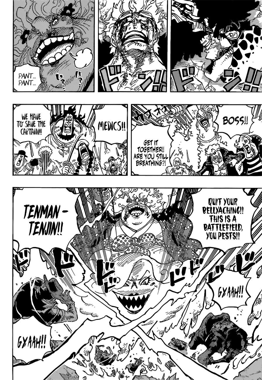 One Piece Manga Chapter 1038 page 11 - Kid & Law vs. Big Mom