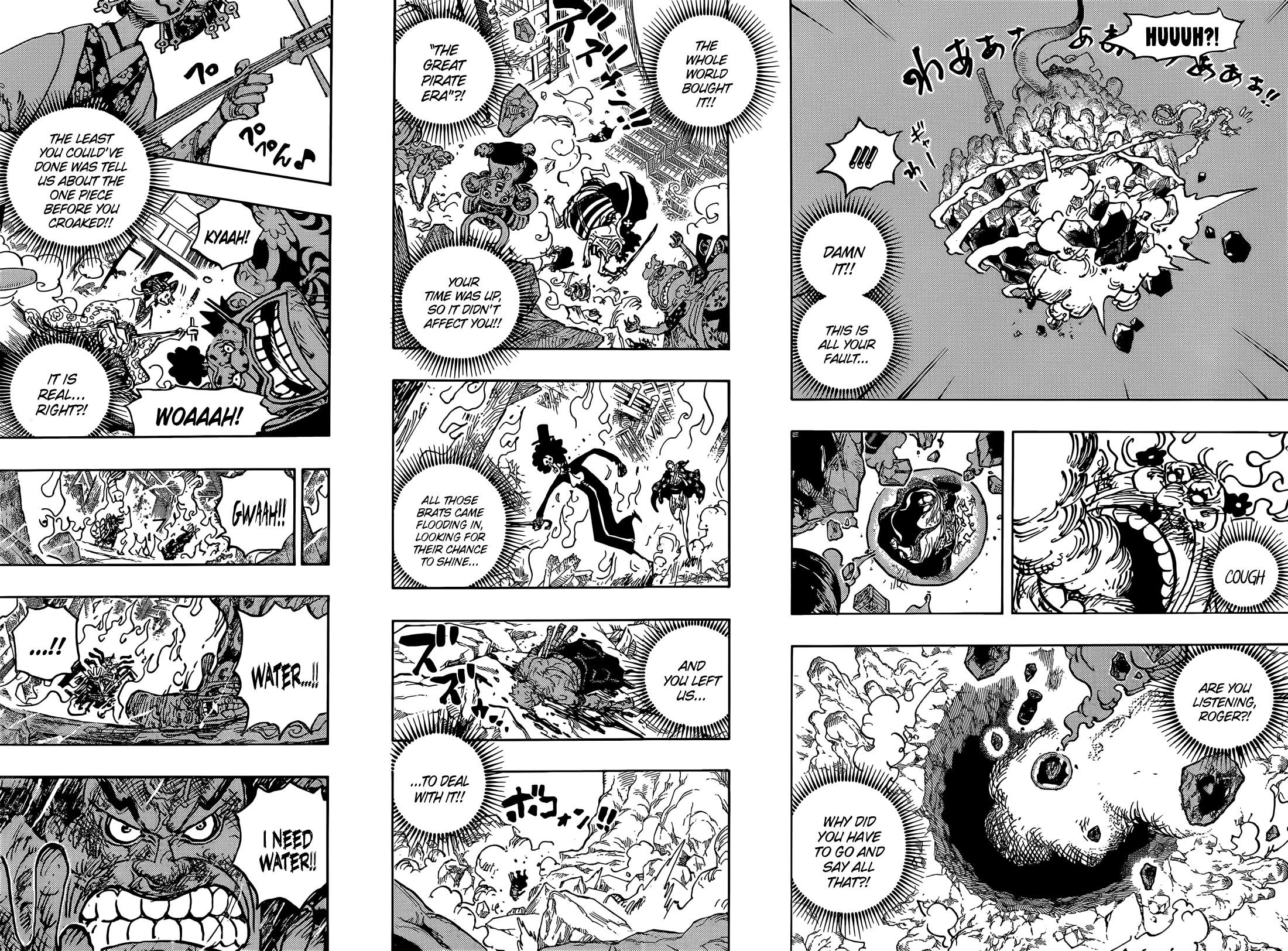 One Piece Manga Chapter 1040 page 9 - Wasted Words on Young Ears