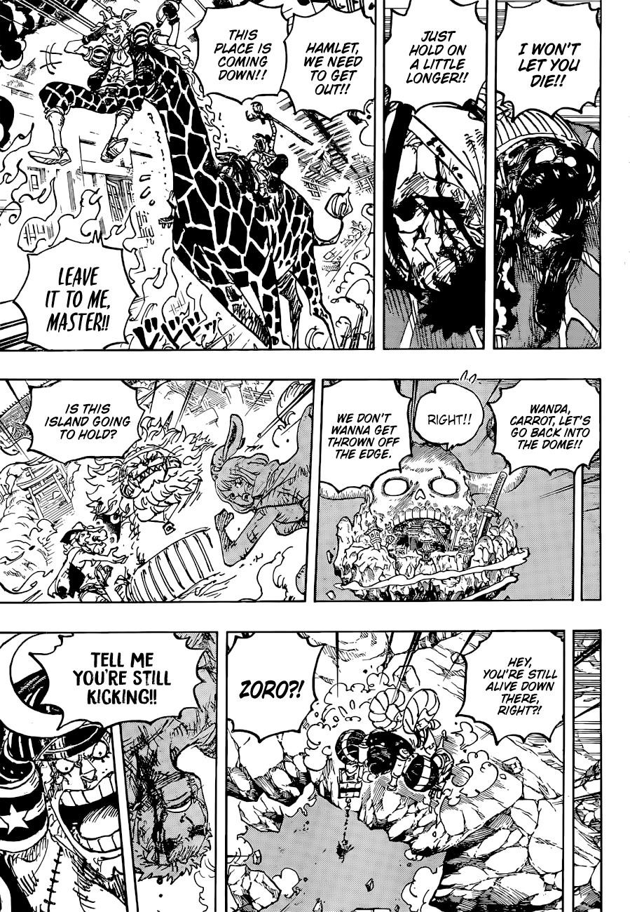 One Piece Manga Chapter 1041 page 11 - Komurasaki