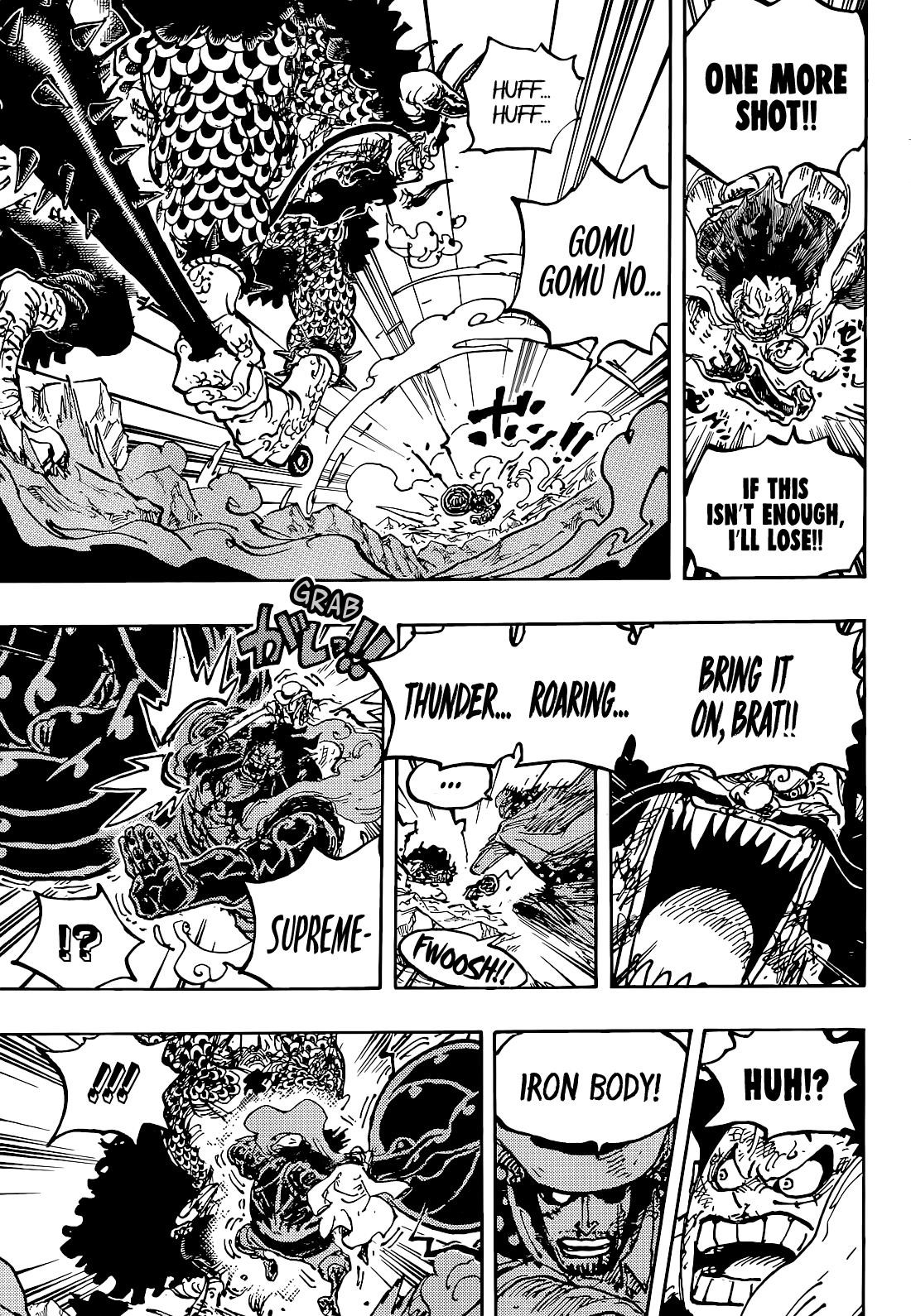 One Piece Manga Chapter 1042 page 13 - The Victor Needs No Epithet