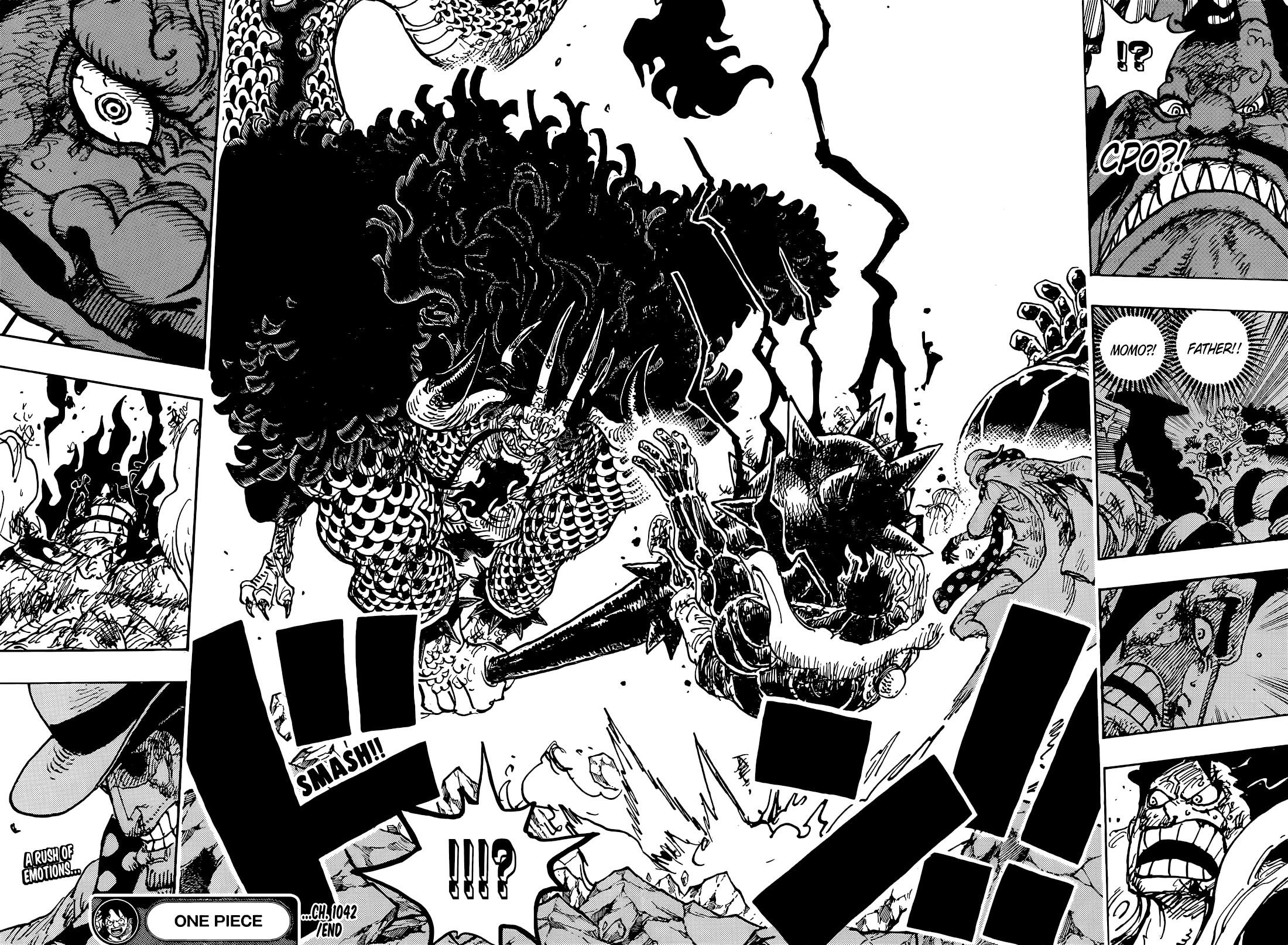 One Piece Manga Chapter 1042 page 14 - The Victor Needs No Epithet