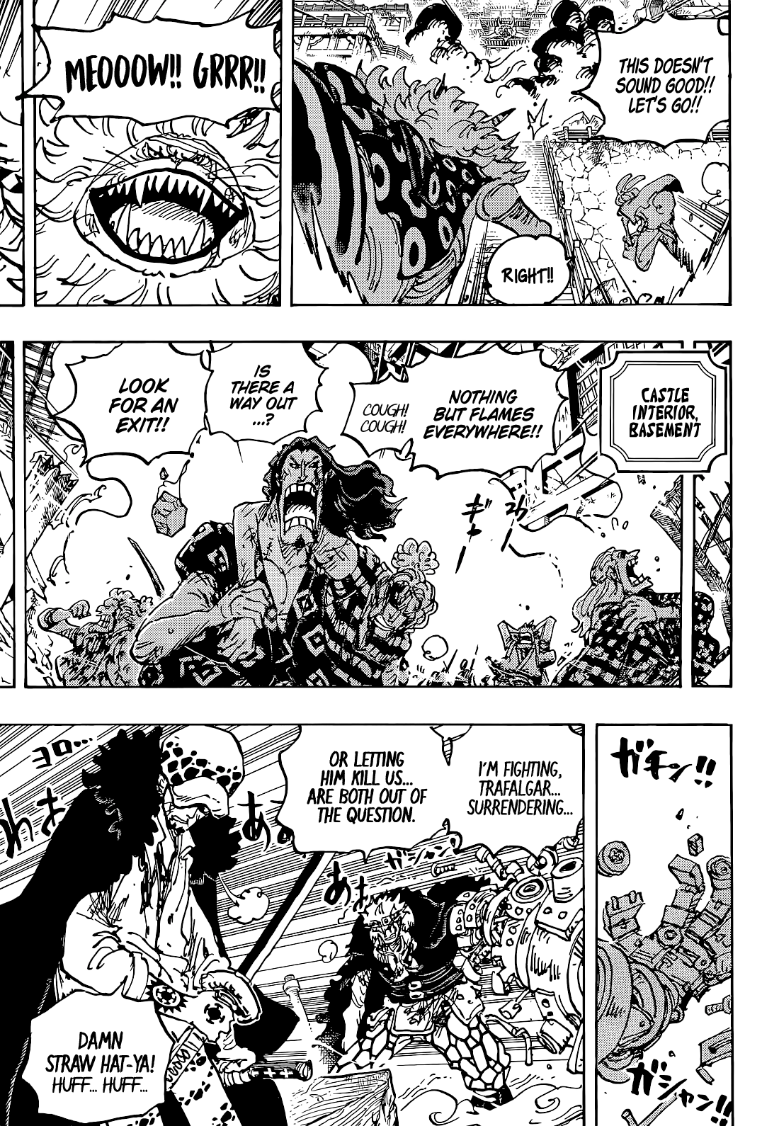 One Piece Manga Chapter 1043 page 11 - Let's Face Death Together!!!