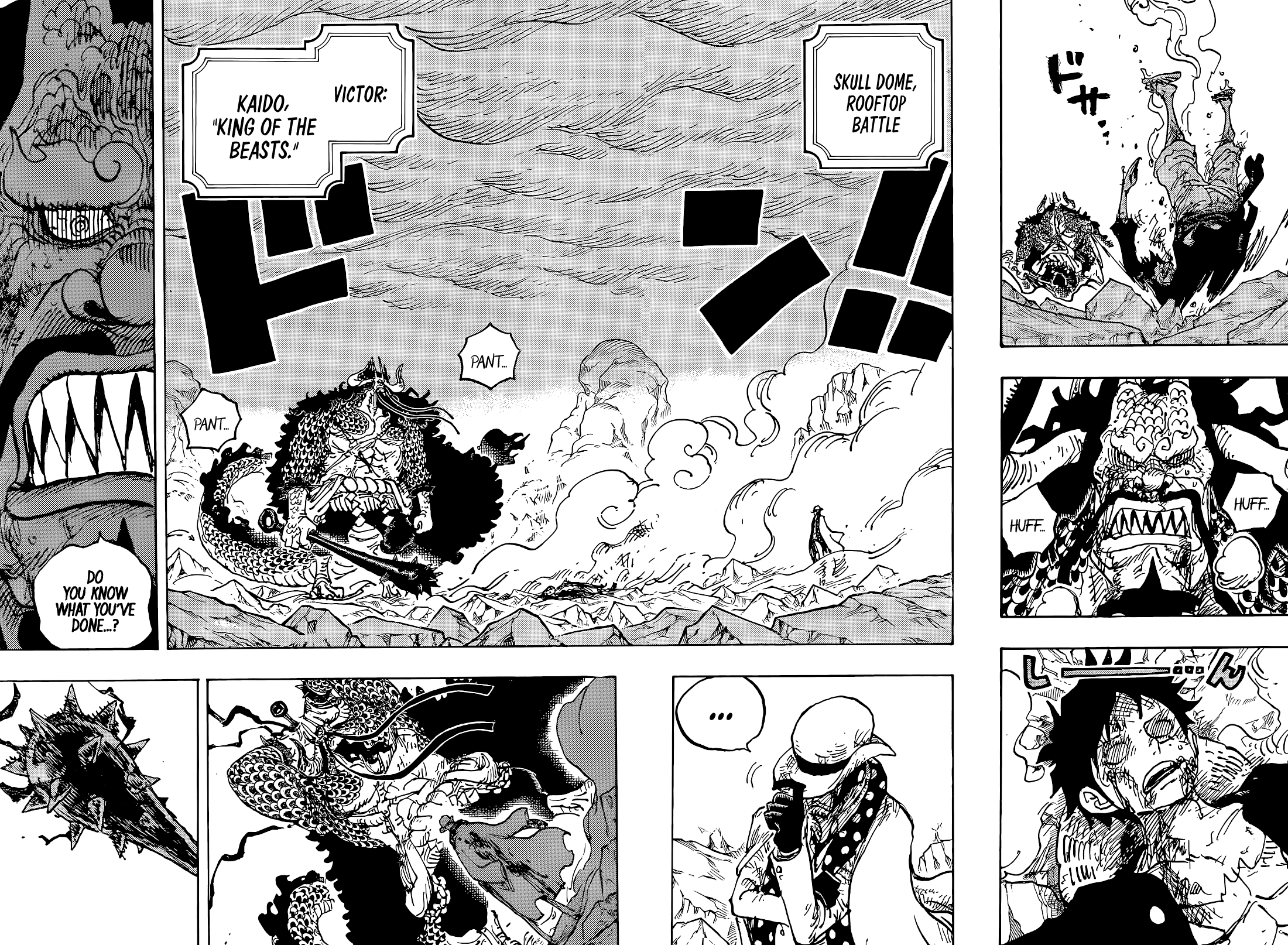 One Piece Manga Chapter 1043 page 4 - Let's Face Death Together!!!
