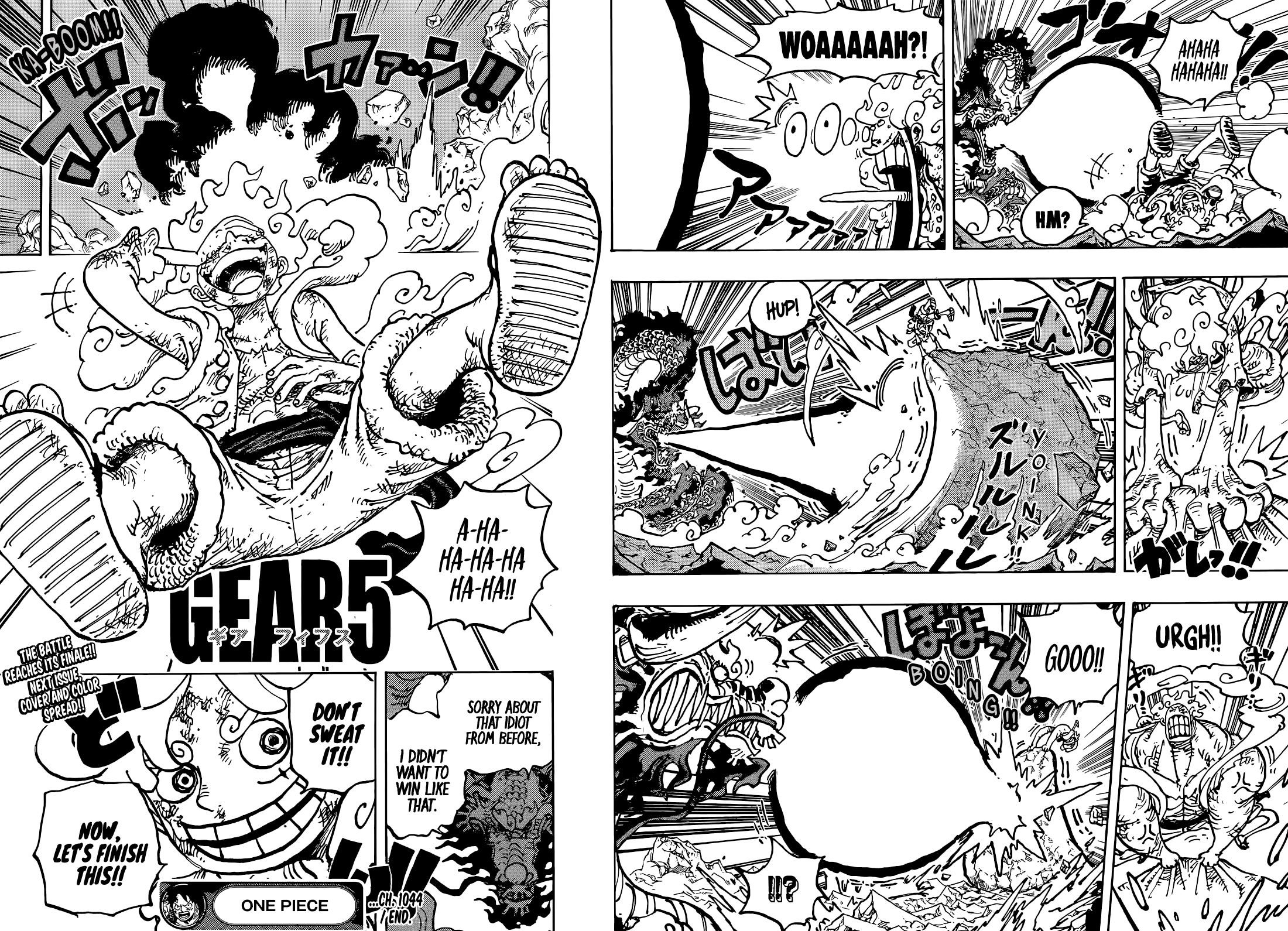 One Piece Manga Chapter 1044 page 13 - Warrior of Liberation