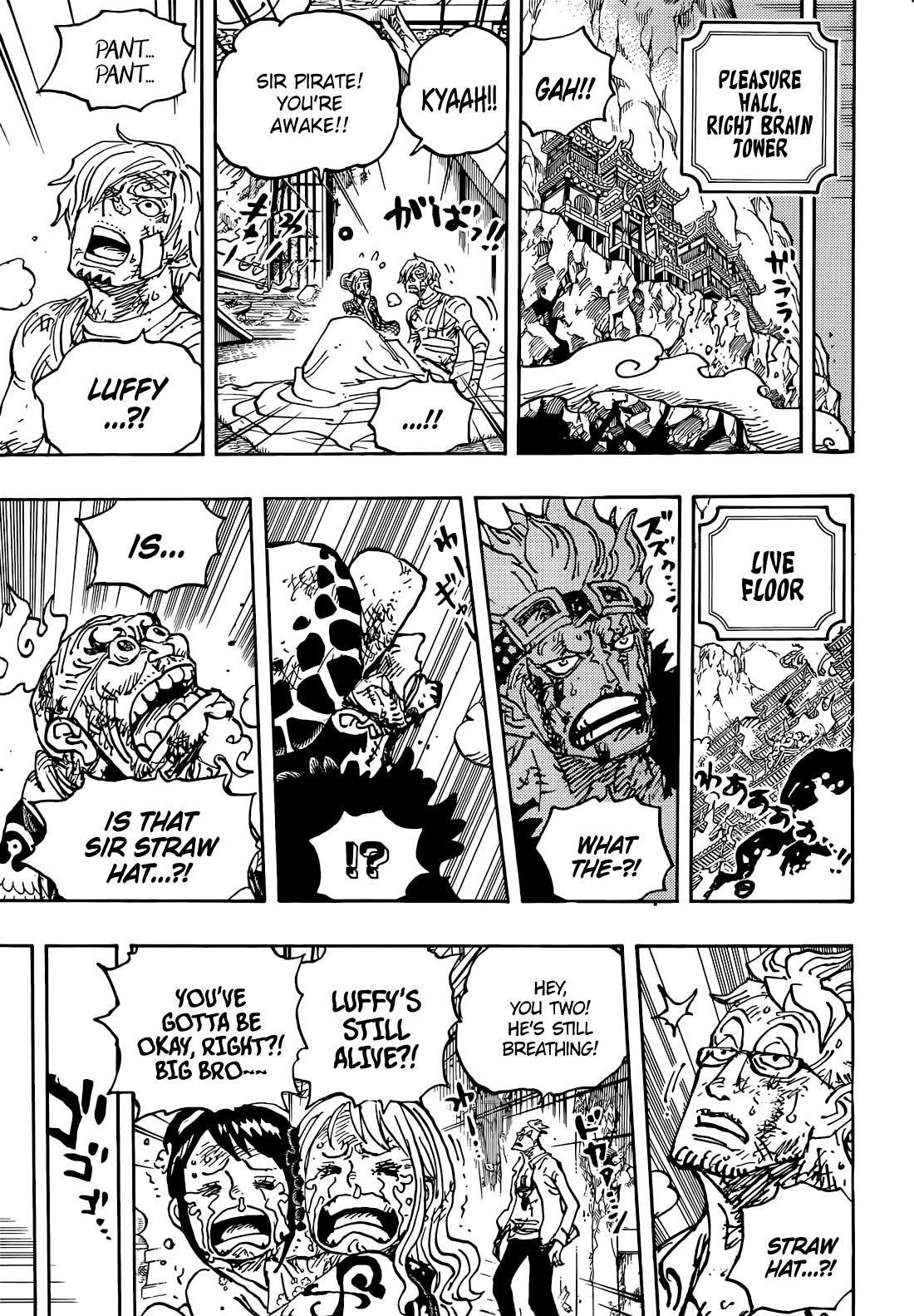One Piece Manga Chapter 1044 page 3 - Warrior of Liberation