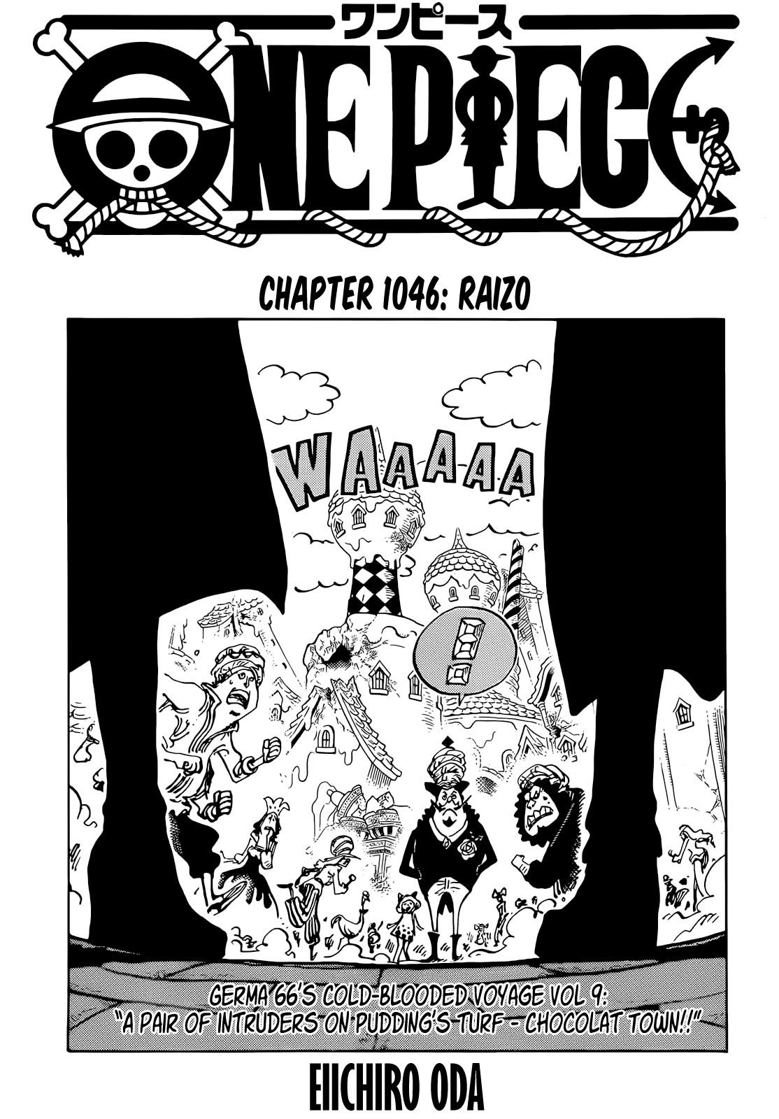 One Piece Manga Chapter 1046 page 1 - Raizo