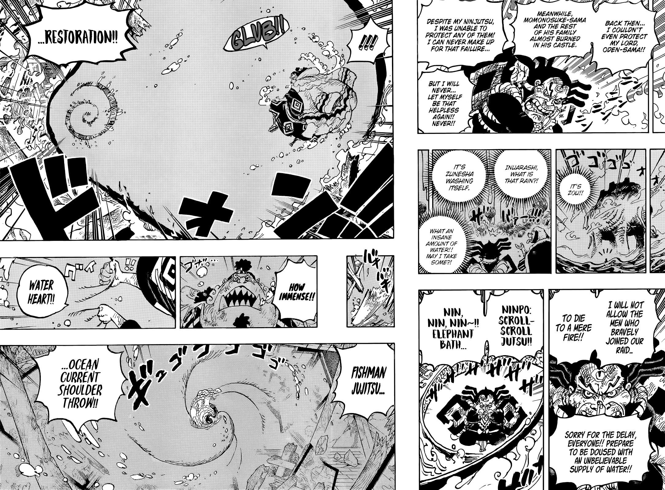 One Piece Manga Chapter 1046 page 11 - Raizo