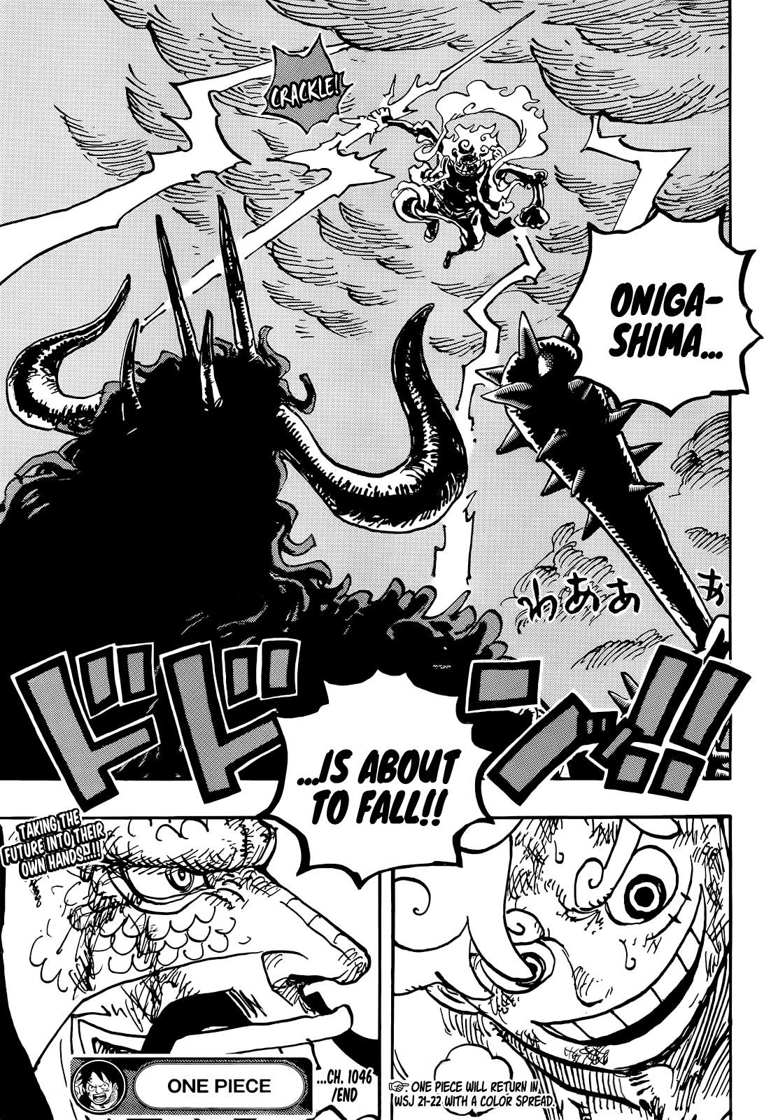One Piece Manga Chapter 1046 page 15 - Raizo