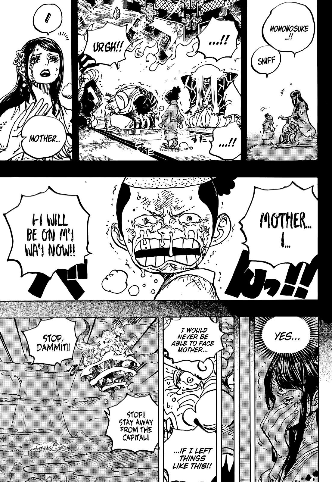 One Piece Manga Chapter 1047 page 4 - The Sky Over the Capital