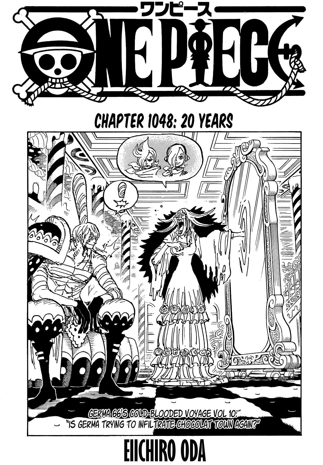 One Piece Manga Chapter 1048 page 1 - Twenty Years