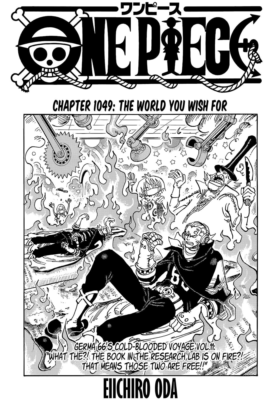 One Piece Manga Chapter 1049 page 1 - The World That Should Be