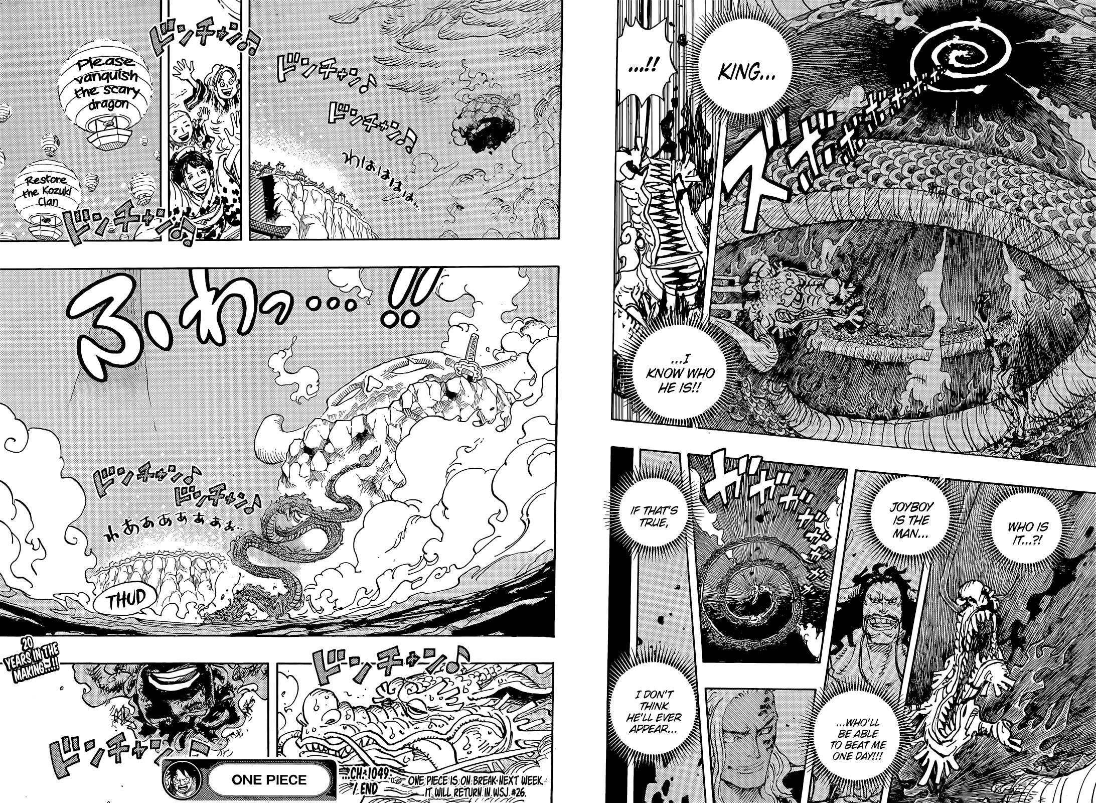 One Piece Manga Chapter 1049 page 13 - The World That Should Be