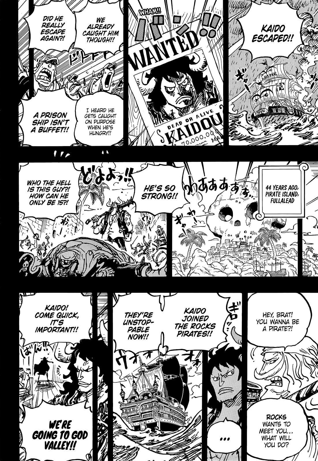 One Piece Manga Chapter 1049 page 4 - The World That Should Be