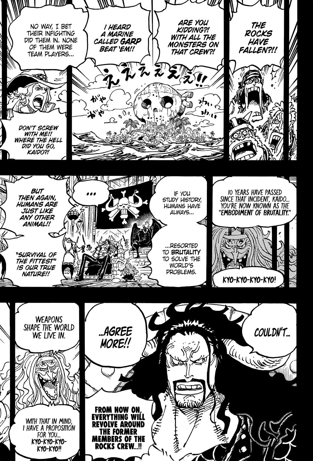 One Piece Manga Chapter 1049 page 5 - The World That Should Be