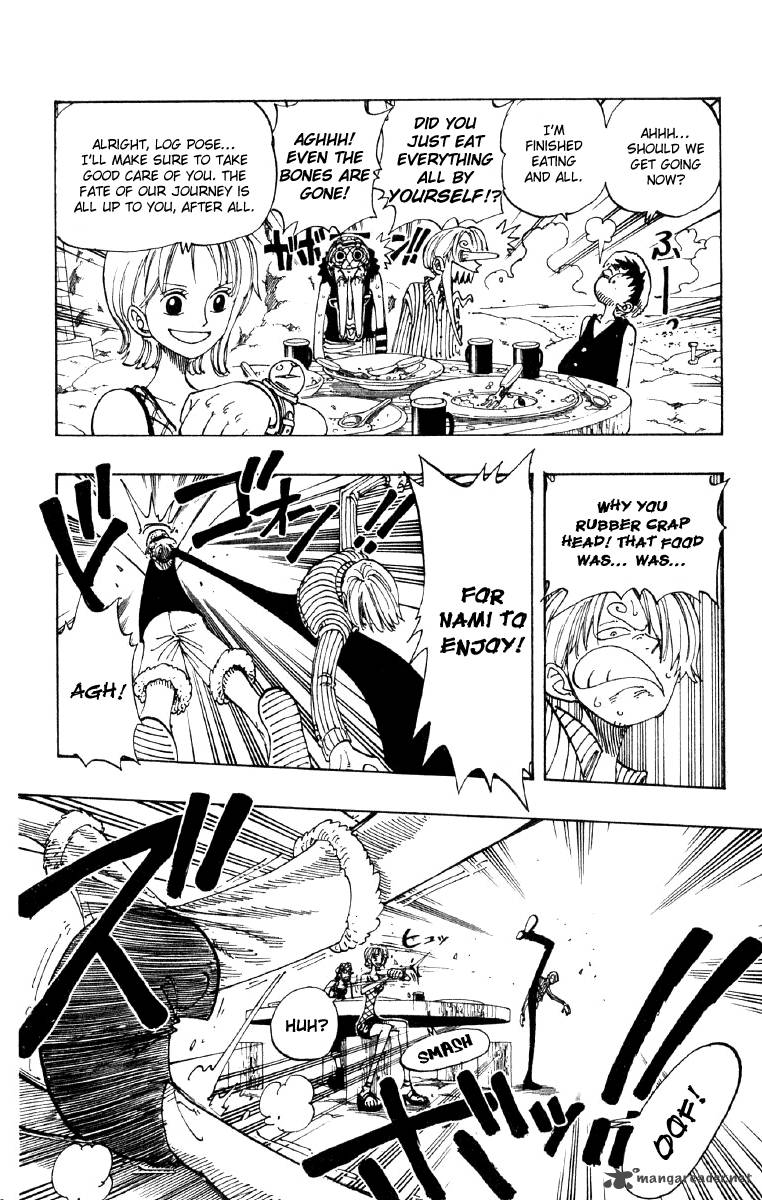 One Piece Manga Chapter 105 page 10 - Log Pose