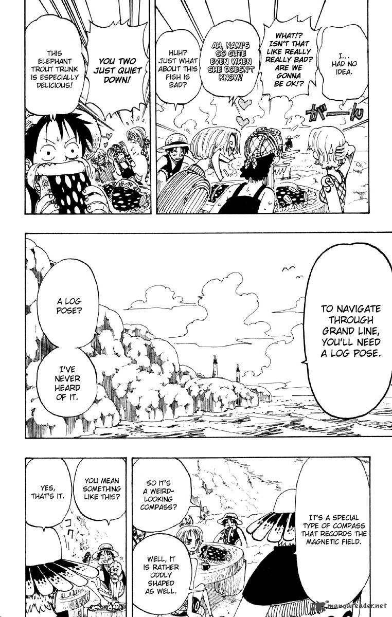 One Piece Manga Chapter 105 page 6 - Log Pose