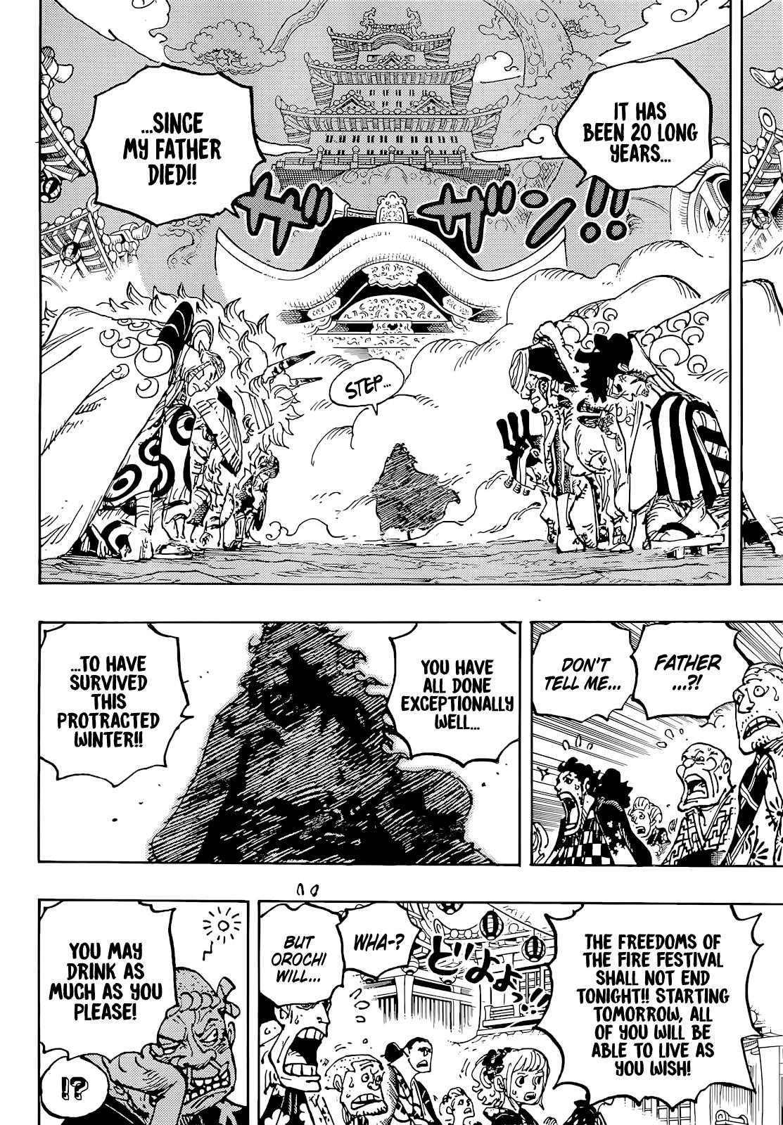One Piece Manga Chapter 1051 page 8 - Shogun of Wano Country, Kouzuki Momonosuke