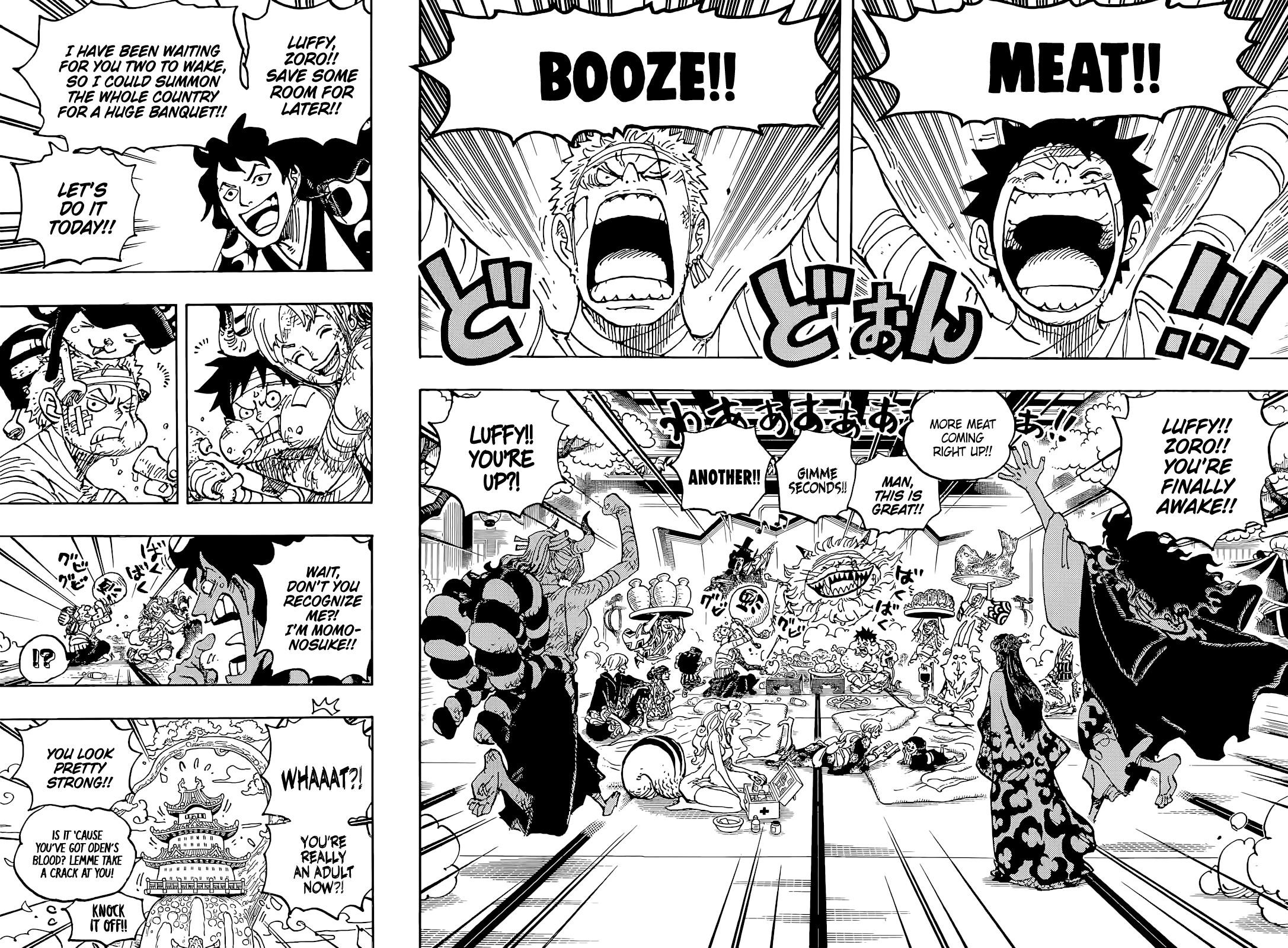 One Piece Manga Chapter 1052 page 10 - A New Morning